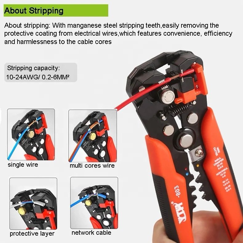 Wire Stripper/Cutter/Crimper Tool - Image 2
