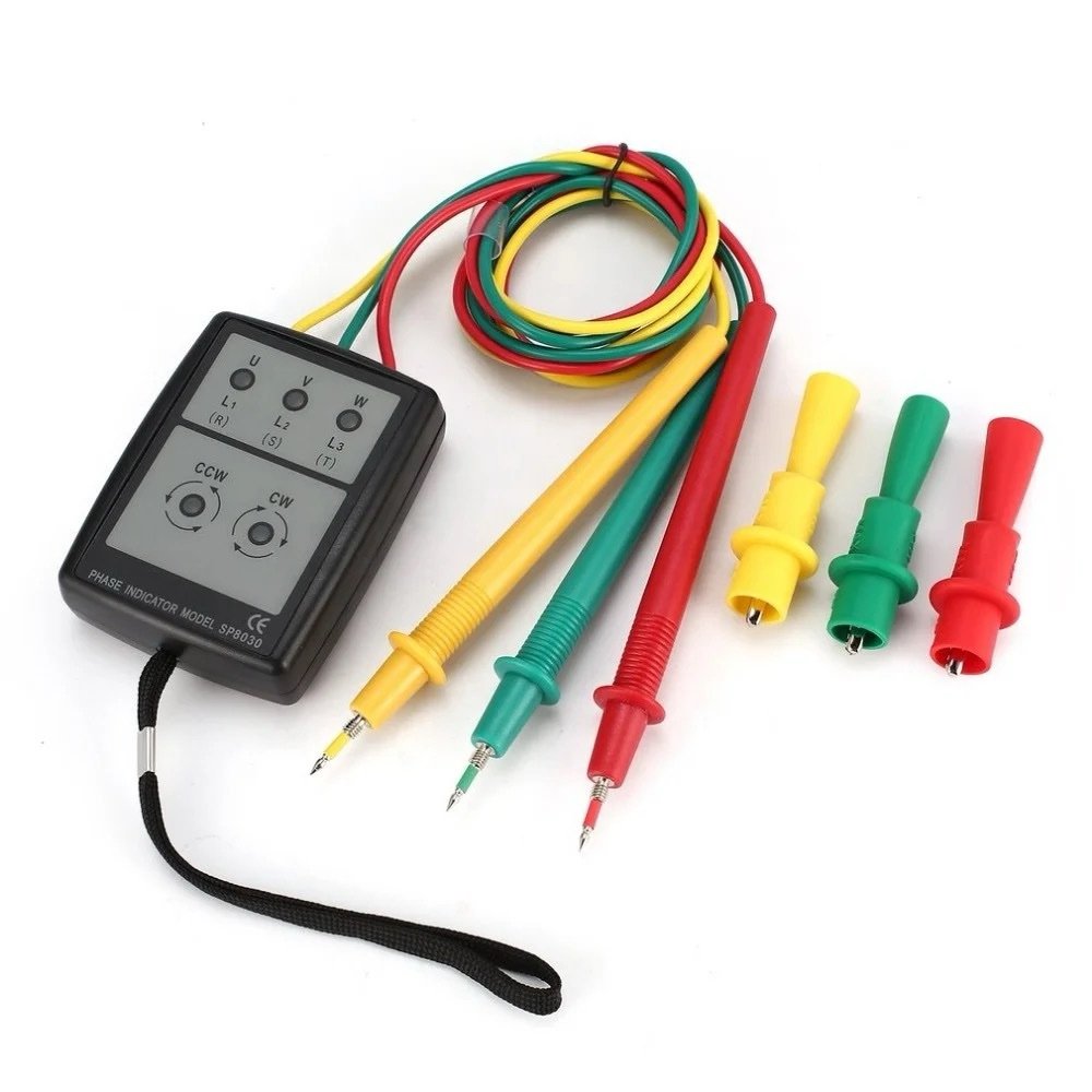 3 Phase RST Sequence Tester for electrical phase rotation testing