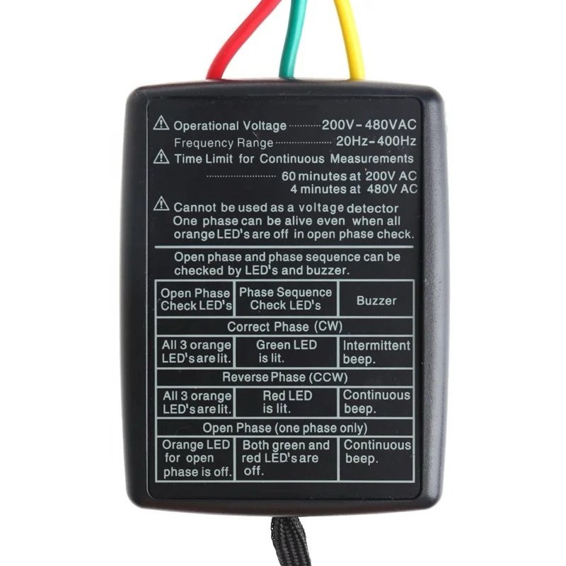 3 Phase RST Sequence Tester - Image 4