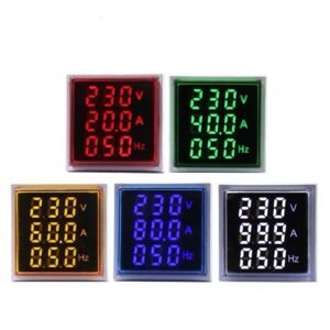 Volt-Ampere-Hertz Indicator