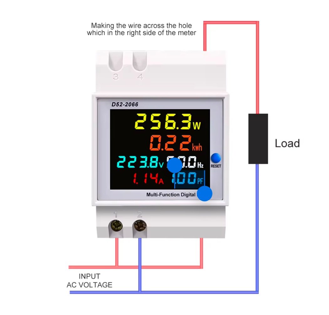 6 in 1 Multi-function Meter - Image 3