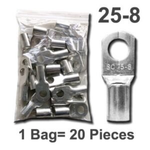 SC 25-8 Copper Cable Lugs – Pack of 20