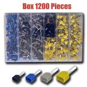 Twin Cord End Terminal Box – 1200 Pieces (1.5mm² to 6mm²)