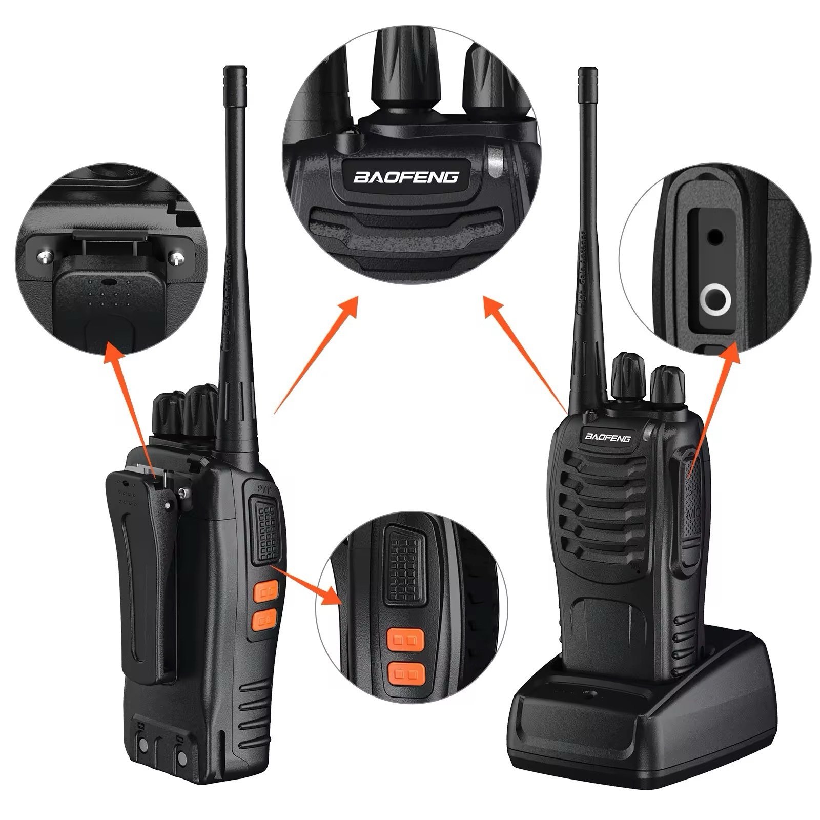 Baofeng BF-888S Walkie Talkie – Pack of 2 - Image 3