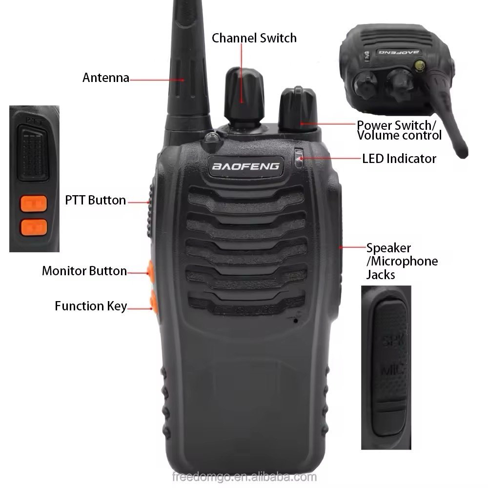 Baofeng BF-888S Walkie Talkie – Pack of 2 - Image 5