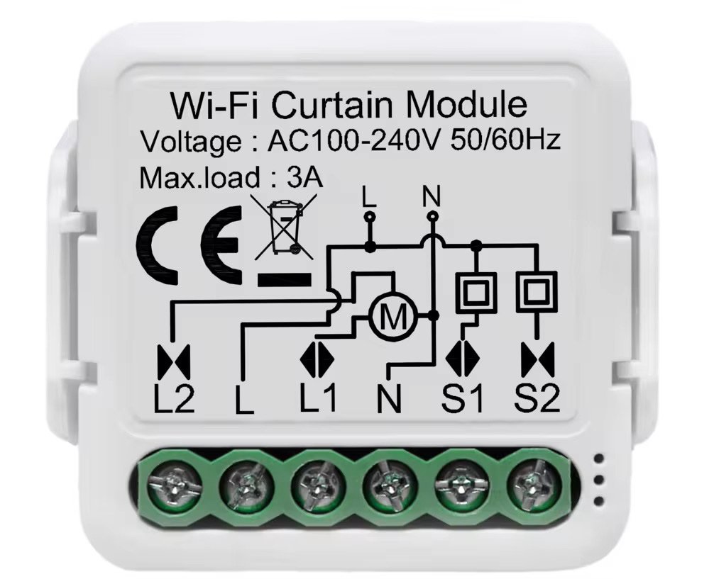 Smart WiFi Curtain Module