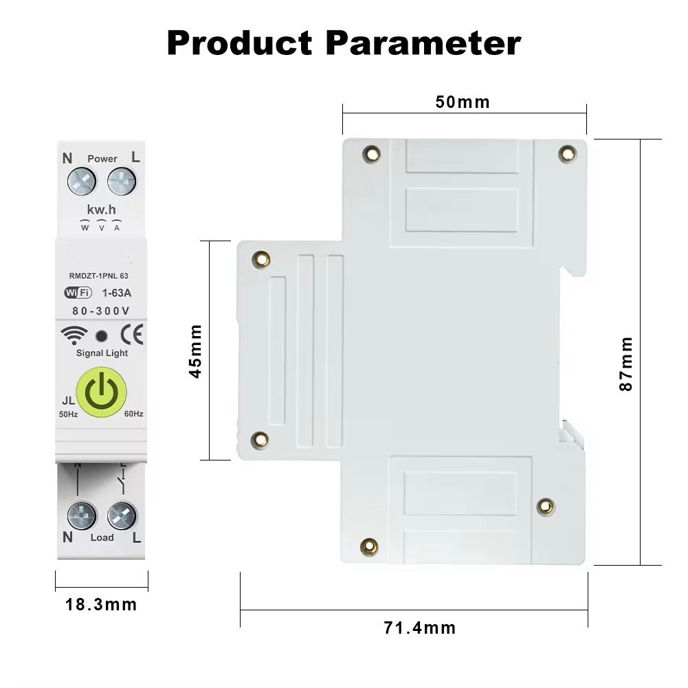 WiFi Smart Switch Breaker (Tuya/Smartlife) - Image 4