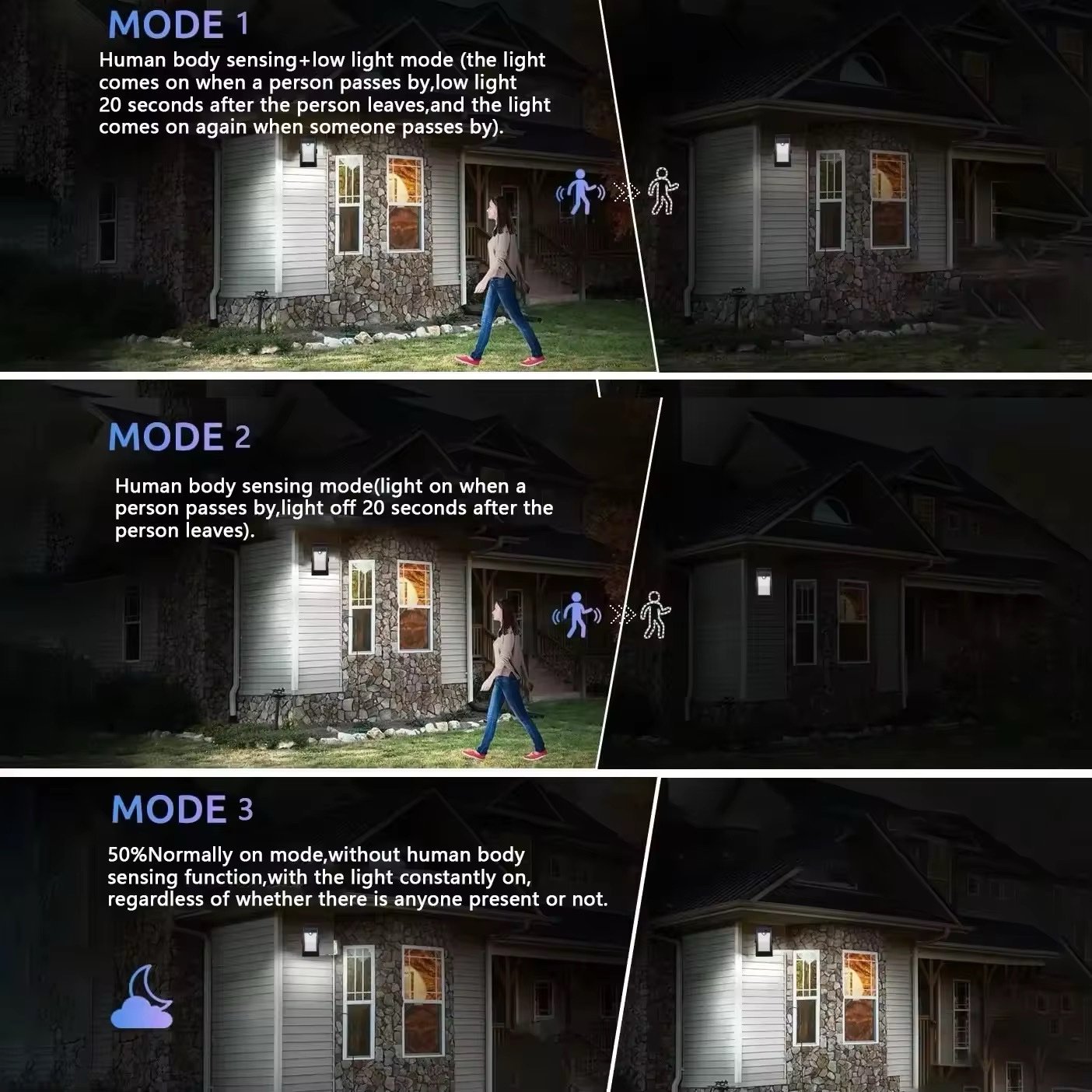 Mini Solar Light with PIR Motion Sensor - Image 3