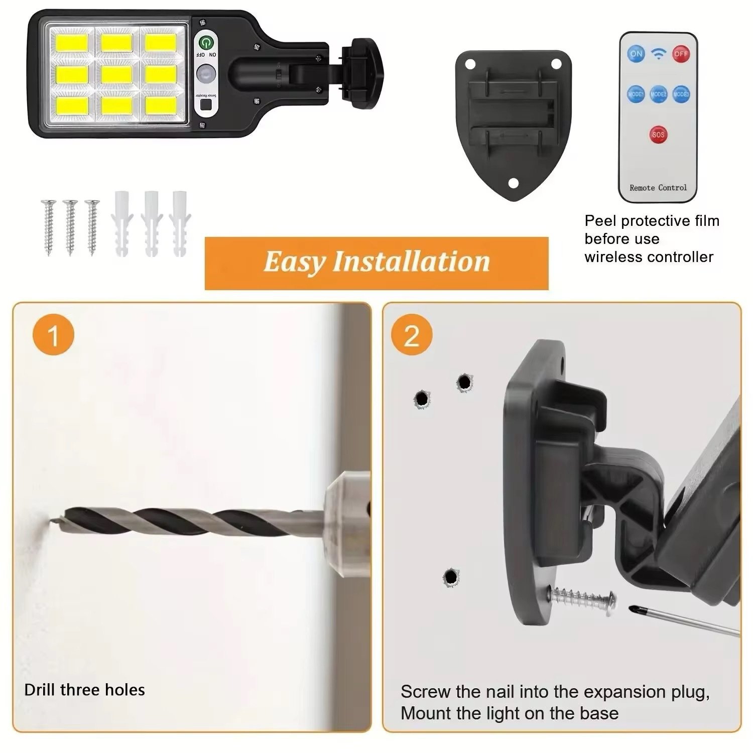 Mini Solar Light with PIR Motion Sensor - Image 4