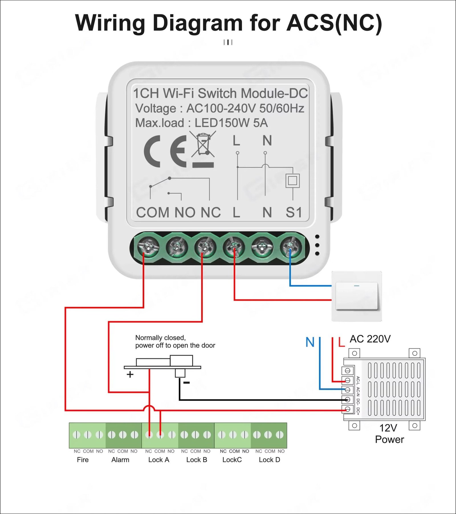 WiFi Dry Contact Smart Switch Module - Image 6