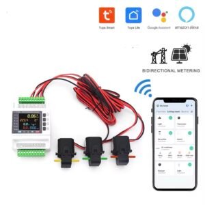 3 phase WiFi Smart Meter / protector with CT 200A to 1000A