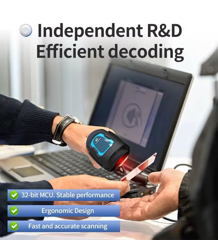 Wireless 2D CMOS Barcode Scanner / Reader - Image 2