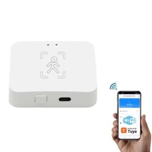 Smart Human Presence Sensor for motion detection, enhancing safety and automation in homes and businesses.