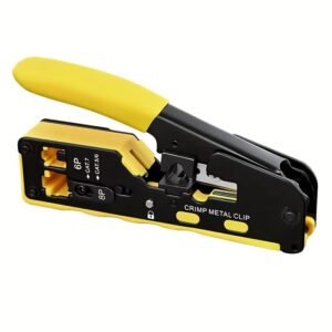 Pass Through RJ45 Crimping Tool for CAT5/CAT6/CAT7