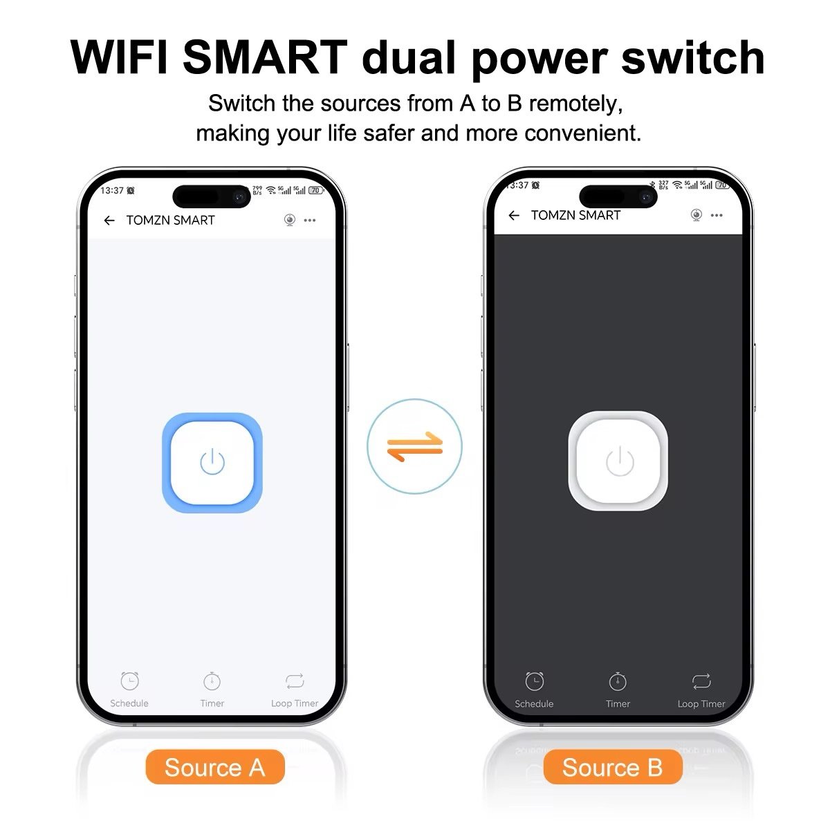 ATS - Tomzn WIFI Smart Automatic Transfer Selector - Image 3