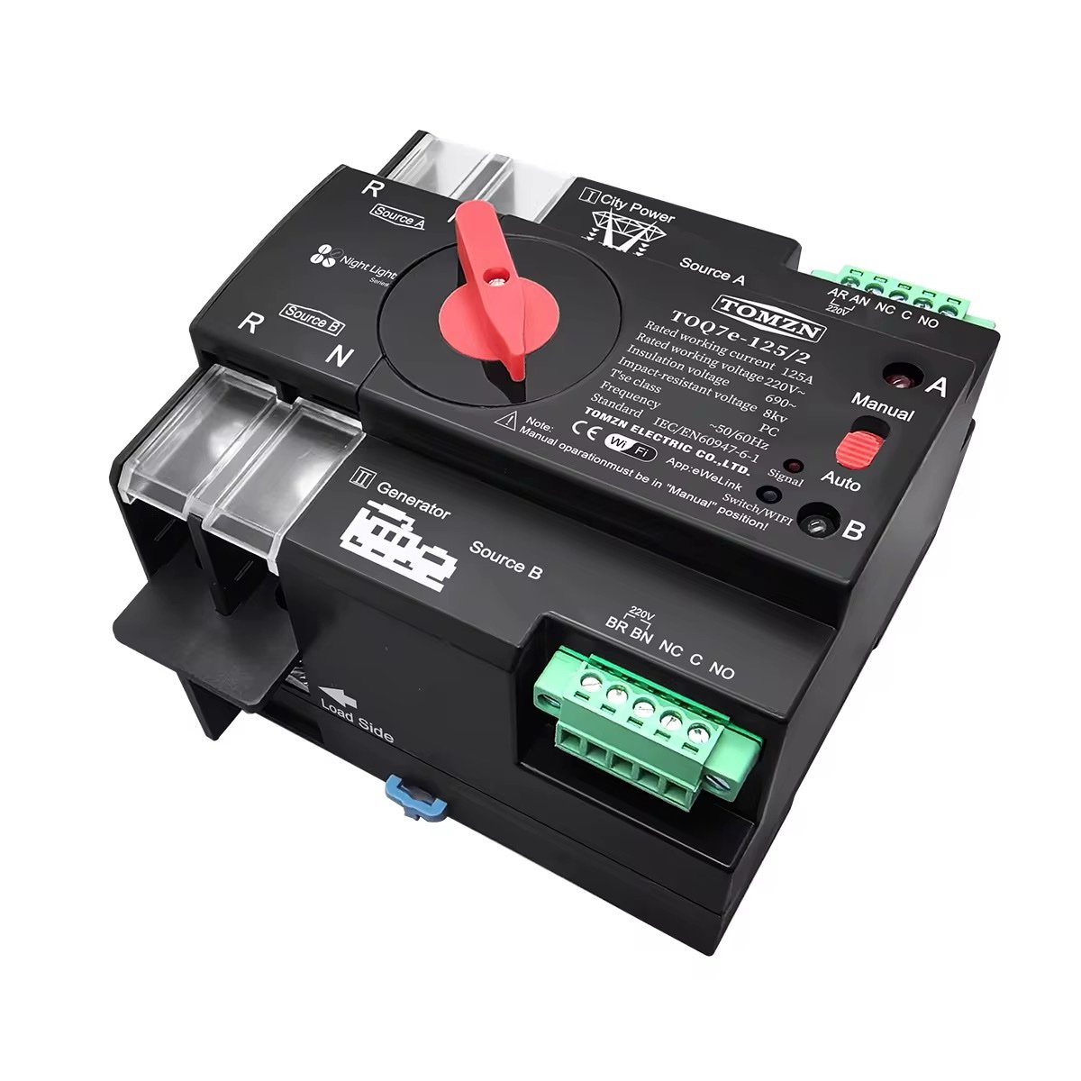 ATS - Tomzn WIFI Smart Automatic Transfer Selector - Image 2