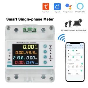 100A WiFi Smart Energy Meter & Electrical Protector